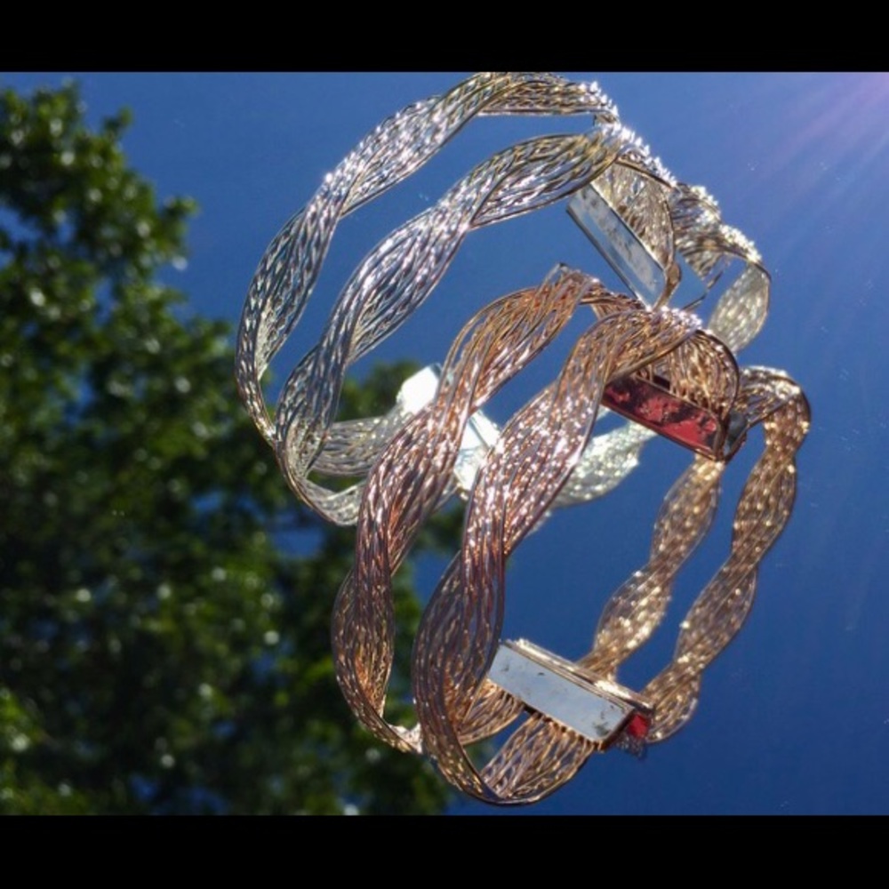 Braided Wire Bracelet